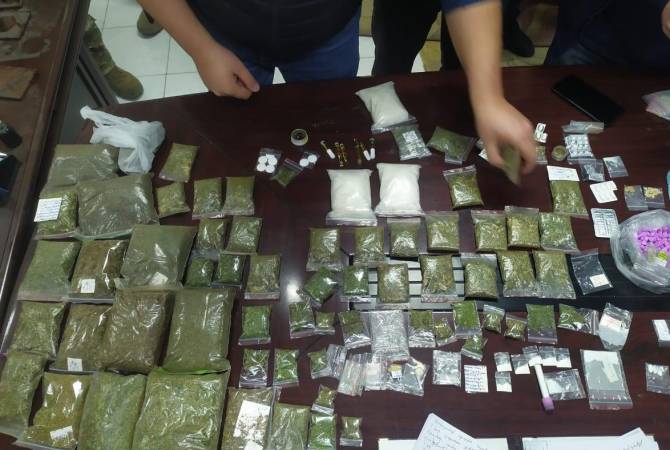 Հայաստանի իրավապահները թմրանյութերի վաճառքով զբաղվող հանցավոր խումբ են բացահայտել